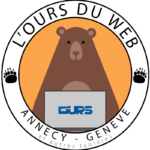 Site internet Annecy Logo de L'ours du Web